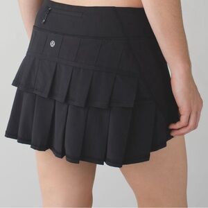 Lululemon Black Pace Setter Skirt/Skort